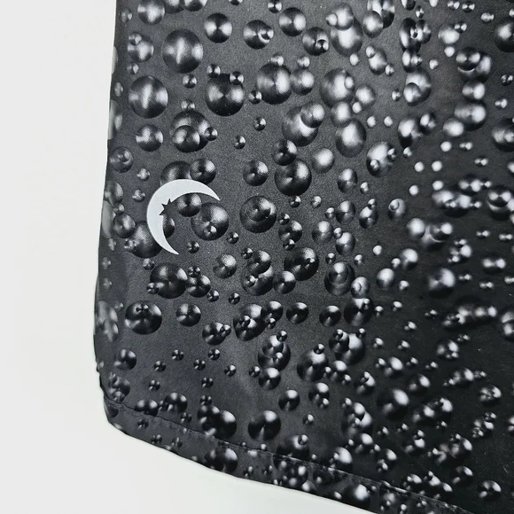 Zyia Active Black Bubbles Hi-Rise Bomber Shorts NWT, size Medium - Picture 9 of 11